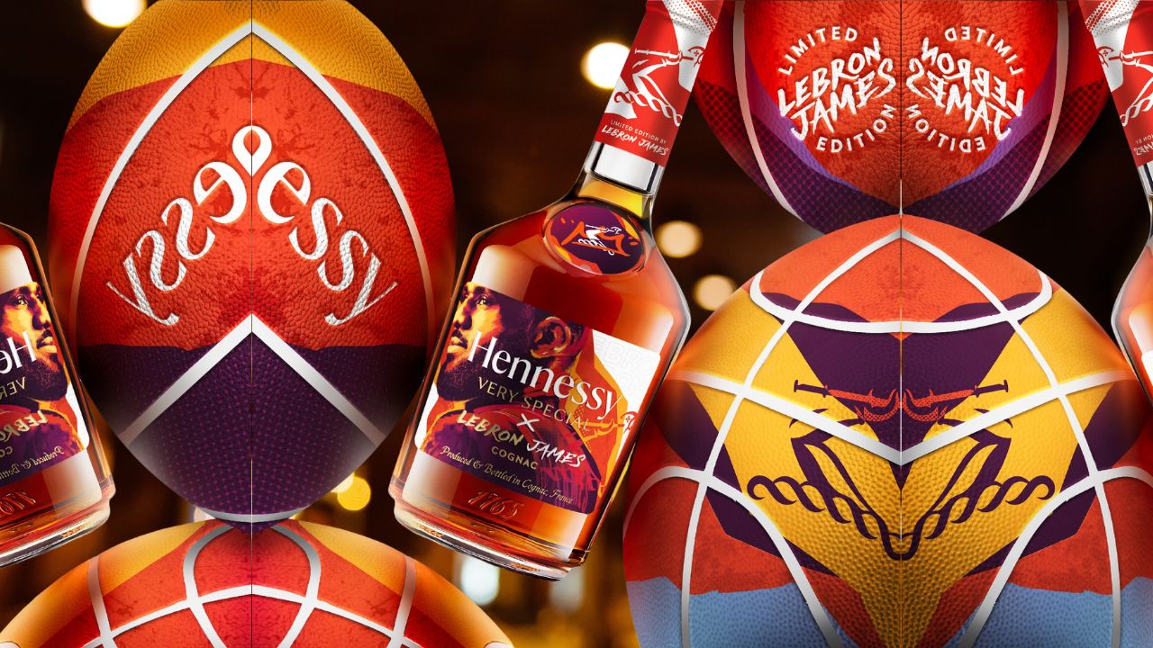 LeBron James and Hennessy