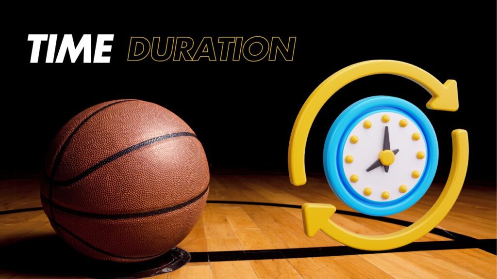 NBA basketball game duration 