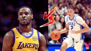 Cooper Flagg vs Bronny James